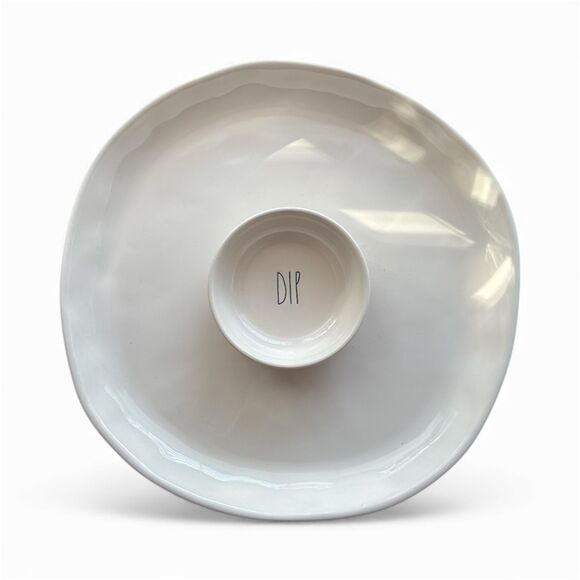 Rae Dunn Appetizer and Dip Platter - Picture 2 of 3